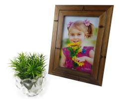 2X Kit 2 Porta Retrato 15X21 Moldura Super Luxo Com Vidro