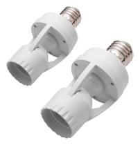 2X Kit 2 Sensor De Presença Lâmpada Soquete E27 Connect Ecom