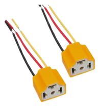 2X Kit 2 Soquete H4 Com Chicote