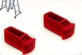 2X Kit 2 Un Pé Sapata Borracha Escada Articulada Multifuncio 2X Kit 2 Un Pé Sapata Borracha Escada Articulada Multifuncio