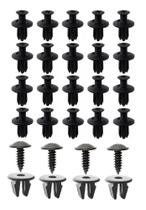 2X Kit 28 Presilhas Do Parabarro Hyundai Hb20 I30 Tucson Aze