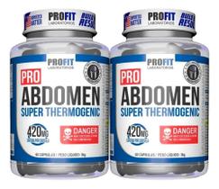 2X Kit 2X Pro Abdomen Termogênico 420Mg Cafeína 60Caps Profi 2X Kit 2X Pro Abdomen Termogênico 420Mg Cafeína 60Caps Profi