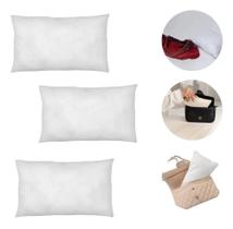 2X Kit 3 Enchimentos Para Almofada Ou Bolsa Liso Tnt