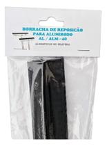 2X Kit 3 Unidades - Refil Borracha Para Rodo De Alumínio 40C 2X Kit 3 Unidades - Refil Borracha Para Rodo De Alumínio 40C