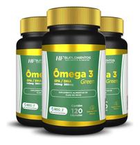 2X Kit 3X Omega 3 1000Mg 120Cps - Total 360 Caps 2X Kit 3X Omega 3 1000Mg 120Cps - Total 360 Caps