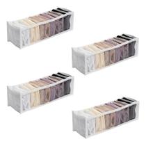 2X Kit 4 Colmeias Organizadoras De Gaveta Calcinha Bebe Clos 2X Kit 4 Colmeias Organizadoras De Gaveta Calcinha Bebe Clos