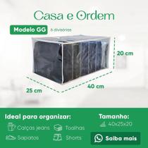 2X Kit 4 Colmeias Organizadoras Gg (40X25X20) - Calça Jeans 2X Kit 4 Colmeias Organizadoras Gg (40X25X20) - Calça Jeans