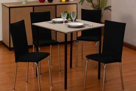 2X Kit 4 De Capa Cadeira Tubular De Ferro Assento/Encosto 2X Kit 4 De Capa Cadeira Tubular De Ferro Assento/Encosto