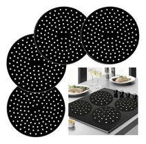 2X Kit 4 Protetor De Fogão De Indução Descanso De Panela 18,