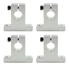 2X Kit 4 Suporte Para Eixo Guia Linear 12Mm Sk12 Cnc Router