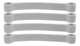 2X Kit 4 Tirantes Lavadora 7 A 12Kg Eletrolux Consul 11Cm