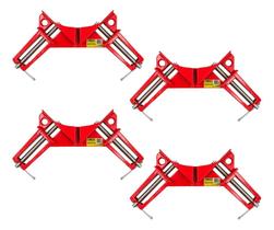 2X Kit 4 Unid Grampo Sargento Angular 90 Graus Cantoneira El