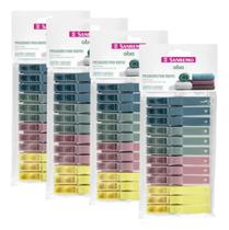 2X Kit 48 Prendedores Para Roupas Pregadores Plástico Sanrem