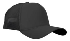 2X Kit 5 Boné Aba Curva Trucker Preto Unissex Personaliza 2X Kit 5 Boné Aba Curva Trucker Preto Unissex Personaliza