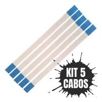 2X Kit 5 Cabo Flat Flex Botão Power Reset Ps2 Slim 90000 700