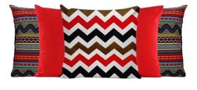 2X Kit 5 Capas De Almofada 40X40 Cinza Geométrica Listrada 2X Kit 5 Capas De Almofada 40X40 Cinza Geométrica Listrada