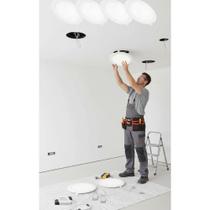 2x Kit 5 Plafon LED 18W Embutir Redondo Branco Frio 2x Kit 5 Plafon LED 18W Embutir Redondo Branco Frio