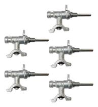 2X Kit 5 Registros Ramal Com Cavalete Boca Fogão Brastemp