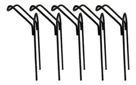 2X Kit 5X Suporte Para Varas Reto Mini Pesqueiro Barranco