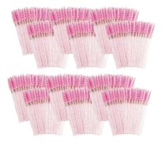 2X Kit 600 Escovinhas De Cílios Com Glitter Descartável 2X Kit 600 Escovinhas De Cílios Com Glitter Descartável