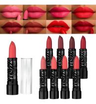 2X Kit 8 Batons Efeito Matte Longa Duração Fosco 8 Cores Fen 2X Kit 8 Batons Efeito Matte Longa Duração Fosco 8 Cores Fen