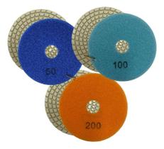 2X Kit Acabamento Porcelanato Granito Com 3 Lixas G 50 100 2 2X Kit Acabamento Porcelanato Granito Com 3 Lixas G 50 100 2