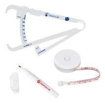 2X Kit Adipometro + Fita Metrica + Caneta Dermatografica Pro 2X Kit Adipometro + Fita Metrica + Caneta Dermatografica Pro