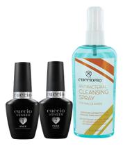 2X Kit Antibacterial Cleansing Spray Cuccio236Ml + Prep + Fu