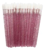 2X Kit Aplicador Pincel Descartável Batom Gloss Limpeza Cíli 2X Kit Aplicador Pincel Descartável Batom Gloss Limpeza Cíli