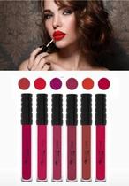 2X Kit Batom Líquido 30H Max Love Tons Com Vermelho