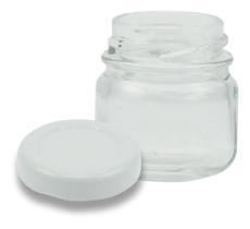 2X Kit C 10 Mini Pote De Vidro 40Ml, Doces Lembrancinhas Gel 2X Kit C 10 Mini Pote De Vidro 40Ml, Doces Lembrancinhas Gel