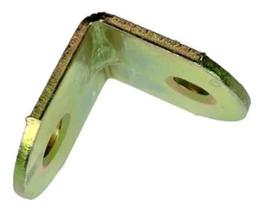 2X Kit Cantoneira L Para Moveis 3/4 Pol (20X20X20Mm) Com 100