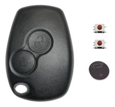 2X Kit Capa Chave Sandero Logan Duster Clio 2014 2