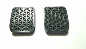 2X Kit Capas De Pedal Freio Embreagem - Onix Cobalt Spin Pri 2X Kit Capas De Pedal Freio Embreagem - Onix Cobalt Spin Pri