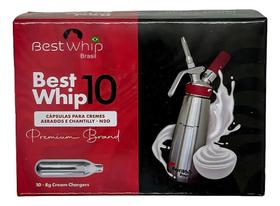 2X Kit Com 10 Cápsulas Para Chantilly Best Whip