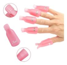 2X Kit Com 10 Dedais Dedeira Para Remoção Gel Acrigel Fibra