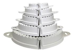 2X Kit Com 5 Formas De Pastel Meia Lua Padrão Molde Pastelzi 2X Kit Com 5 Formas De Pastel Meia Lua Padrão Molde Pastelzi