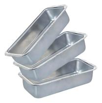 2X Kit Conjunto De Formas Para Fer Pão 3 Peças