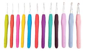 2X Kit De 12 Agulhas De Tricô Impco Bar-02 De 14Cm E 14Cm De