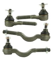 2X Kit De 4 Terminal Da Direção L200 Outdoor, L200 Pajero Sp