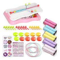 2X Kit De Fabricação De Pulseira De Amizade Diy Para Meninas 2X Kit De Fabricação De Pulseira De Amizade Diy Para Meninas