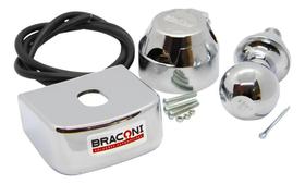 2X Kit Engate Capa Abs 90Mm, Esfera 50Mm, Tomada 6 Polos C/