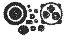 2X Kit Espirógrafo Régua Mágica Desenho Mandala Geometrica 2X Kit Espirógrafo Régua Mágica Desenho Mandala Geometrica