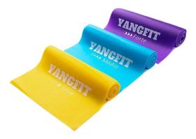 2X Kit Faixa Elástica Thera Band 3 Intensidades Treino E Fis 2X Kit Faixa Elástica Thera Band 3 Intensidades Treino E Fis