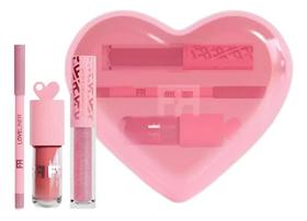 2X Kit Fran Love Kit Gloss Labial E Lápis Labial By Franciny