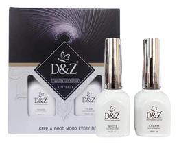 2X Kit Francesinha Esmalte Em Gel Uv Led 24G D&Z