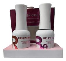 2X Kit Francesinha Helen Color 18Ml Esmalte Em Gel