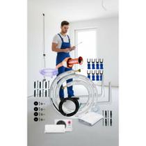 2x Kit Instalação Ar Split 12000 BTUs 3m Cobre Flangeado 2x Kit Instalação Ar Split 12000 BTUs 3m Cobre Flangeado