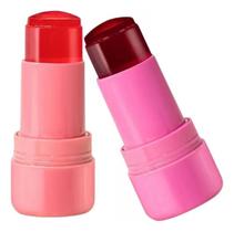 2X Kit Jelly Blush Lip Tint Gelatina Bastão 2 Und Belle Ange