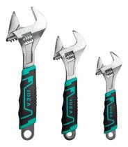 2X Kit Jogo Chaves Inglesa Boca Ajustável Regulagem Universa 2X Kit Jogo Chaves Inglesa Boca Ajustável Regulagem Universa